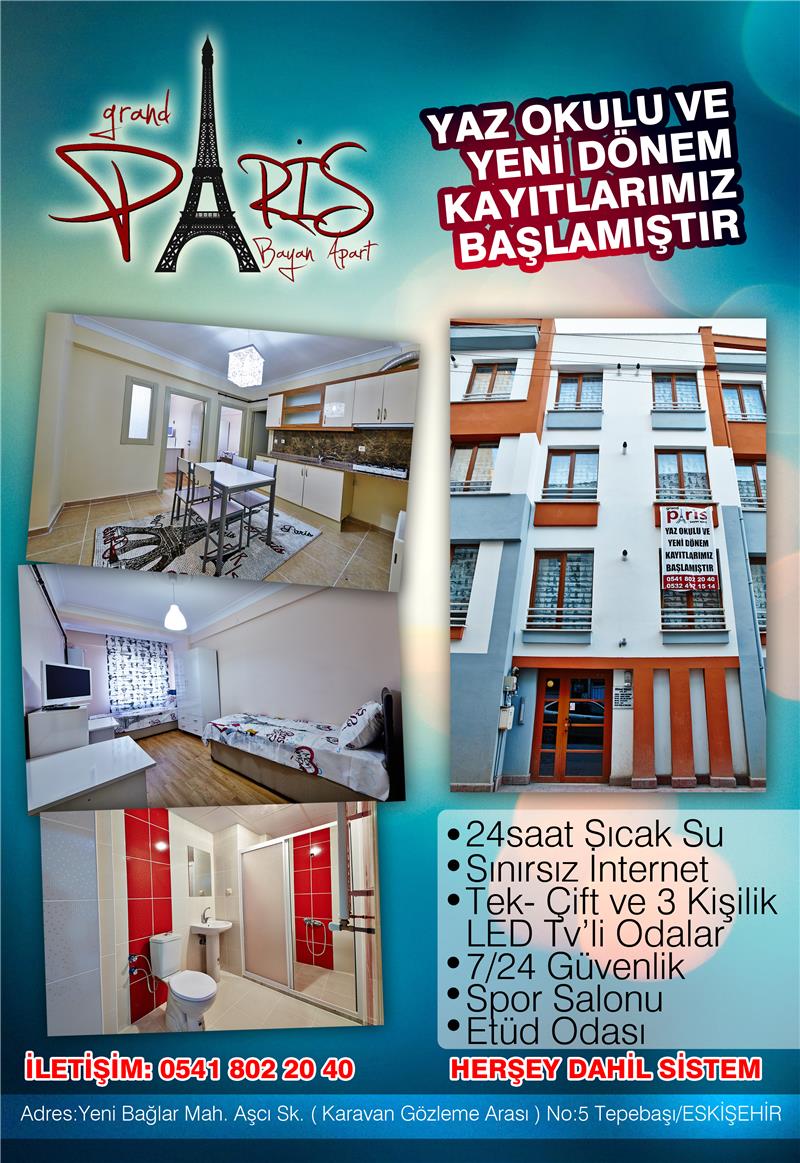 Grand Paris Bayan Apart Eskişehir Resimleri